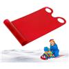 Générique Sled arrotolato per - portatile flessibile Rolling Winter Snow Swed, Lightweight Roll Up Snow Board, Snow Snow Toys for Snow Grass Beach Sand