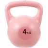 Ciieeo Kettlebell da Donna Regolabile Riempibile D'acqua Fino a 4kg per Allenamento Fitness a Casa Doppia Impugnatura in Pp e Tpr per Pilates e Esercizi di Forza