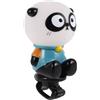 IMUSINICE Campanello per Bicicletta per Ragazzi e Ragazze a Forma di Panda Cartone Animato in Plastica Suono Forte e Chiaro, Accessorio per Scooter e Manubrio, per Uso All'aperto e Piste
