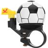 DOITOOL Campanello Suono e da Bicicletta Pallone per Forma Calcio a di in Lega di Alluminio Plastica Chiaro e Funzione di Avviso di Sicurezza per Uso Outdoor