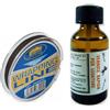 Generico Vernice Colla Filo Legature Anelli Canne Pesca Bobina Riparazione Montaggio Canna (Kit Nero)
