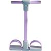 Generic Fascia di resistenza per estrattori a pedale, 6 tubi, elastica, per esercizi di yoga, stretching, display a LED, cavo per allenamento della , allenamento a casa, stretching completo del corpo