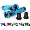Aluscota 1 Paio 145mm Manopole per Freestyle Monopattino MTB BMX Bici Manubrio - Soft TPE Antiscivolo da 22mm con Spina Inglese per PRO Scooter MTB BMX Downhill Biciclette Scooter