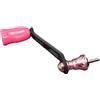 NbgrvB Manico per mulinello da pesca in fibra di carbonio per Shimano Stella Stradic Complex F4 Twinpower Cardif 70 mm leva singola parte di ricambio rosa brillante