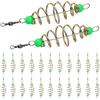 DOITOOL Gabbia Porta da Pesca a Forma di con Perline Luminose, 24 in al Carbonio, Supporto Stabile per, per