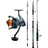 kolpo super kit da pesca economico surfcasting da mare per la pesca di orate spigole con canna potente in carbonio mulinello da pesca e filo