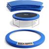 Terena Copertura per bordo del tappeto elastico, di alta qualità, imbottitura extra spessa, resistente ai raggi UV, accessorio per trampolino, diametro 244, 305, 366, 396, 427 cm