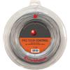 Kirschbaum PRO Tour Control 200 M Silber Tennis Rotolo di Corde 200M Monofilamento Argento 1,28