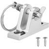 RORPOIR Accessorio Argento per Tendalino Barca in Acciaio Inossidabile Testa Lucidissima e Facile da Installare, per Kayak e Fishing Dinghy