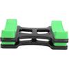 Cosiki Supporto per Telaio per Rastrelliera per Manubri, Resistente Supporto per Tappetino in ABS per Palestra Domestica, Mantiene i Manubri Sicuri, Ideale per gli Appassionati di Fitness, Taglia S,