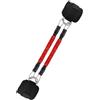 FytStycale Corda Resistenza TPE Elastico Cavi Elastici Ganci Metallici Cavigliera Elastica, Rosso, 25 Libbre