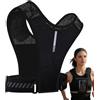 Generico Corsa Acqua Gilet - 20L | Leggero Traspirante Idratazione Giubbino Con Cellulare Supporto Catarifrangente Contenitore Zaino | Per Escursionismo Campeggio Ciclismo Palestra Attività Aperto Podismo Viag
