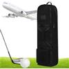 Generico Borsa Da Viaggio Per Golf - Grande Impermeabile Oxford Con Maniglia E Ruote | Borsa Da Golf Viaggio Per Aereo Auto Trasporto Outdoor Campeggio Sportiva Pratica PerUomo Donna Attrezzatura