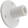 diwedaso Elegante Supporto per Base Antenna Che fornisce Un Supporto affidabile, Facile da installare, estetica migliorata per Barche, Sedile Tubolare Bianco