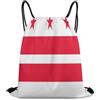 Generic D.C. Flag Borsa Palestra Gym Sack Unisex Pieghevole per Campeggio Donna Uomo Borsa Coulisse 36X42Cm