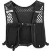 Tsawntd Gilet da corsa Leggero e traspirante Gilet idratante di capacità con strisce riflettenti Zaino da maratona per uomo Donna Runner Zaino da acqua Idratazione