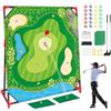 Nevalerra Gioco di scheggiatura: tappetino di precisione spazioso, bersaglio a sfera appiccicoso, tappetino per sfide di colpi avanzati e resistenti | Kit completo di allenamento atletico per gli sport da corti