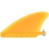 SALALIS Pinna per Tavola da Surf da 4,6 Pollici, Elegante, Leggera, con Controllo Migliorato, Pinna Sostitutiva per Paddle Board e Longboard, Materiale TPU (#3)