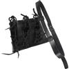 Hohopeti Cintura Porta Oggetti in Pelle Nera Design Ergonomico, Set da 3, Cintura Porta Spade Pratica e Sicura per Cinture per Uomo
