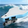 Generic Bodyboard elettrico 2 in 1 per adulti con scooter subacqueo, 10 velocità, 2 modalità, 700 W, carico massimo 250 libbre, 3-9 km/h, batteria 40-130 min