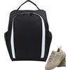 Generic Borsa per scarpe sportive, portatile, organizer per scarpe da golf, traspirante, per uomini e donne, , soluzione organizzativa per gamma, palestra, giochi, corsi, grigio, Refer to