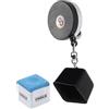TOYANDONA Portagesso Telescopico per Biliardo in Plastica e Metallo Clip da Cintura, Custodia Portatile e Portachiavi per Pratica a Casa e Tornei, Set 1 Pezzo