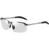 Generic Occhiali di sicurezza fotocromatici - Protezione UV400 antiriflesso per esterni, adattive, occhiali da sole per transizione leggera, unisex, per guida, escursionismo, ciclismo, golf, pesca