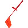 GATHINESS Indicatore di Direzione del Vento in Plastica Rosso per Yacht e Barche, Coda Aerodinamica per Sicurezza e visibilità Chiara in Applicazioni Marine