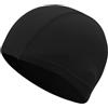 Chewtoyo Cuffia da nuoto in nylon nero, traspirante, per uomini, donne e ragazzi, tessuto altamente elastico, adatta fino a 58 cm di circonferenza, comoda fascia per sport acquatici