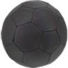 Toyvian Pallone da Calcio in Gomma Rivestimento in Pelle Sintetica e Camera d Aria Butilica Riflettente e Luminoso Design Distintivo per Allenamento e Partite per Ragazzi e Adolescenti
