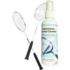 Generico Detergente per Racchette da Badminton 100 Ml - Spray Detergente per Impugnature E Corde, Ripristina L'impugnatura Antiscivolo, Deodorante Antibatterico per Attrezzature Sportive per Badmint