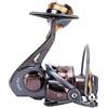 ZAICOLER Mulinello da Pesca Ruota Girevole in Metallo Ad Alta Resistenza Facile Fusione per River Lake Ocean 4 + 1BB Leggero (SW2000)