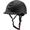 Tsawntd Casco da Equitazione, Cappello da Equitazione con Imbottitura Morbida e Traspirante con Cinturino Regolabile, Cappelli e Caschi da Anti-collisione di Sicurezza per Donna Uomo Cappell