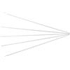 Kichvoe Dispositivo 20cm per Innesco Ago in Acciaio Inossidabile Argento Design Compatto e Portatile, Set da 5 Pezzi per Vermi Vivi per Pesca in Stagno