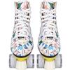 AMONIDA Pattini a Rotelle a Doppia a 4 Ruote, Elegante Design Graffiti per Divertimento Indoor e Outdoor per Bambini e Adulti (39)