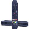 Snrigw Nuovo telecomando di ricambio RC43140 per Hitachi TV 24HE2000 32HE2000 32HE4000 40HE4000 43HK6000 43HK6500 49HK6000 49HK6001 49HK6500 49HL700000 9HL800 0 55HK6000 55HK6500