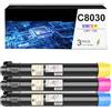 OGOUGUAN CAIDI C8030 Cartuccia di Toner per Xerox Phaser C8030 di Ricambio Compatibile Toner per Phaser Xerox AltaLink C8030 C8045 C8055 C8070 C8035 (CMY-15K Pagine)
