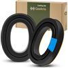 GEEKRIA Cuscinetti in gel Geekria per cuffie 3M WorkTunes (90541, 90542, 90543, 90544) / Peltor Sport (Tactical TAC100/ 300/500) / ZOHAN (EM033/ 037/042) / PROHEAR (032/033/ 037) (Nero + Giallo)