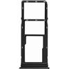 Generico Carrello Vassoio alloggio tray Compatibile con TCL 505 T509K1 (NON COMPATIBILE CON T509K) porta scheda nano Sim1 + SIM 2 + SLOT SLITTA Alloggio Memoria Micro Sd CARD (Nero)