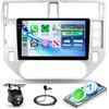 Rimoody 4G+128G Autoradio Android per Ford Kuga/Escape 2008-2012, 9 Schermo IN-Cell Carplay Android Auto Senza Fili FM/RDS/EQ Navi GPS Bluetooth Mirror Link WiFi Comandi al Volante Retrocamera