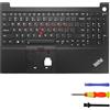 LIAN MO Tastiera di ricambio retroilluminata compatibile con Lenovo ThinkPad E15 Gen2 Gen3 Gen4 (US)