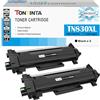 TONTINTA TN830XL TN-830XL Cartucce toner compatibili 2 neri ad alta capacità per stampante Brother HL-L2400D L2405W L2420DW L2460DW L2865DW L2467DW DCP-L2640DW L2647DW L2760DW L2820DWXL MFC-L2900DW L2900DW