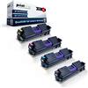Print-Klex 4 cartucce Print-Klex compatibili con Ricoh SP C360 SFNw SP C360 SNW SP C361 SFNw SPC360X SPC360E SPC360HE Nero Blu Rosso Giallo BK CY MA YE - Office Line Serie