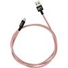 Design Letters Cavo Lightning USB C 2.0 | Ricarica Rapida Nylon | Caricatore compatibile con MacBook, iPad 2016+ | Certificato CE RoHS | Nylon Cavo USB | Cavo personale | Intrecciato in Nylon Cavo