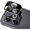 Xunzii 2 Pezzi Pellicola Fotocamera per Honor 600 Lite - [Nero], Durezza 9H Anti-Graffio Vetro Temperato Camera Protezione Lente, HD Senza Bolle Lente Protettiva Film