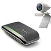 POLY Kit Poly Studio P5 con Poly Sync 20+ (Plantronics) - Videocamera per videoconferenze HD 1080p - Kit con vivavoce intelligente Bluetooth wireless e webcam professionale