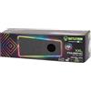 Battletron Gaming Tappetino per mouse XXL LED arcobaleno in plastica o poliestere