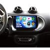 GOHHDL Android 15, 4G+64G GOHHDL Autoradio per Mercedes Benz Smart Forfour Fortwo 453 2014-2022 con Wireless Carplay Android Auto, Touch Stereo da 9 Pollici con GPS WiFi SWC FM RDS EQ Retrocamera&Mic