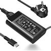 LTBSTOYE Nuovo Caricabatterie USB C Slim da 65W Compatibile con HP Spectre X360, Envy X360, EliteBook X360, Chromebook, Elite X2, HP Spectre, EliteBook, Envy, ZBook, Chromebook. Sostituzione dell'adattatore AC