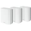 ASUS ZenWiFi BT6 Tri-Band WiFi 7 Mesh, 9,4 Gbps, 7600 piedi quadrati (3 unità), porta WAN 2.5G, sicurezza e controllo parentale inclusi, Smart Home Master SSID, 4G e 5G Mobile Tethering- BT6